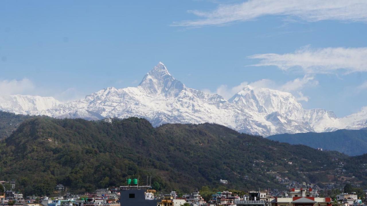 Hotel Snow Peak Pokhara Kültér fotó