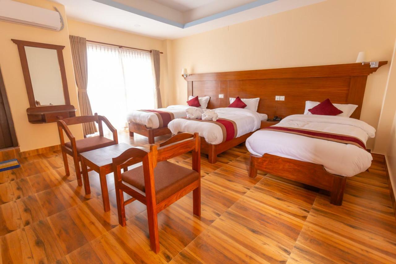 Hotel Snow Peak Pokhara Kültér fotó